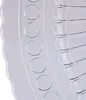 Skleněný podnos na dorty, průhledný reliéf 32 cm, elegantní Náhled obrázku produktu 5