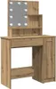 A vanity table with a mirror and lights. Náhled obrázku produktu