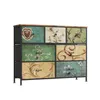 INONEFT Kommode mit 7 Schubladen, 100x30x78cm Produktbild-Vorschau 13