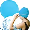 Badekappe, Silikon Schwimmhaube, Schwimmkappe für Damen Produktbild-Vorschau 6
