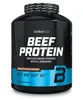 A black and blue container of BioTech USA Beef Protein powder. Anteprima dell’immagine prodotto