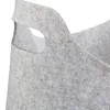 Lot de 2 sacs en feutre, pliables, souples, avec poignées, Voir les images du produit 7