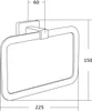 Mexen Asis appendiabiti per asciugamani, nero - 7017632-70 Anteprima dell’immagine prodotto 2