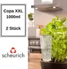 Scheurich Wasserspender Copa XXL | 2x Transparent | 1000 ml Produktbild-Vorschau 1