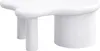 Tavolino da caffè bianco moderno Sweiko con forma Anteprima dell’immagine prodotto 11