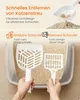 Feandrea Katzenklo mit hohen Seitenwänden, XL, offene Produktbild-Vorschau 6