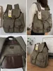 Camel Active Canvas Rucksack Oliv Braun Vintage Produktbild-Vorschau 1