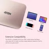 ATEN UH3235 USB-C 4K Ultra Mini Dock - PD60W Produktbild-Vorschau 4