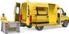 bruder 02671 MB Sprinter DHL mit Fahrer und Zubehör Produktbild-Vorschau 18
