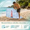 Lantigo Plážová zástěna Maják 10m | Větrolam mikrovlákno UV Náhled obrázku produktu 8