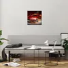 Bilder auf glas - Auto Flammen Rot - 40x40cm - Glasbilder - Produktbild-Vorschau 6