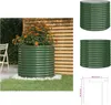 vidaXL Pflanzkübel Pulverbeschichteter Stahl 80x80x68 cm Produktbild-Vorschau 1