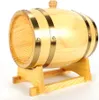 A wooden barrel on a wooden stand, against a white background. Voir les images du produit