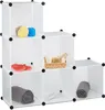 Relaxdays Scaffale a ripiani a 6 scomparti, scaffale a Anteprima dell’immagine prodotto 1