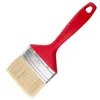 5x Flachpinsel | rot Kunststoff-Griff | Malerpinsel 80 mm Produktbild-Vorschau 4