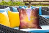 MuchoWow® Outdoor Kissen - Sonnenuntergang - Bäume - Wald - Produktbild-Vorschau 4
