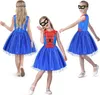 Spiderman Kostüme Kinder Mädchen, Spiderman Kleid mit Produktbild-Vorschau 2