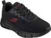 A black Skechers Bobs B Flex shoe is shown from a side angle against a white background. Produktbild-Vorschau