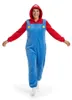 Onesie Kigurumi pigiama Super Mario costume travestimento Anteprima dell’immagine prodotto 7