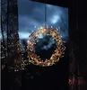 Eglo LED Lichterkranz Weihnachtskranz Curly Silber Ø30cm Produktbild-Vorschau 3