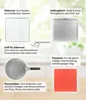 An image displaying various accessories for a pizza oven. Anteprima dell’immagine prodotto