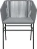 vidaXL set da pranzo da giardino 9 pezzi con cuscini in Anteprima dell’immagine prodotto 6