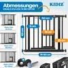 KIDIZ® Absperrgitter zum Klemmen mit Katzenklappe, Produktbild-Vorschau 2