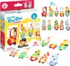CZUCZU Puzzle educativo con numeri per bambini 90043 Anteprima dell’immagine prodotto 12