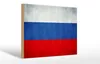 Holzschild Flagge Russland, 30x20 cm, Holzschilder Fahne Produktbild-Vorschau 1