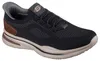 SKECHERS Slip-ins Herren Slipper schwarz Textil - Größe: 42 Produktbild-Vorschau 13