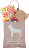 Mr. & Mrs. Panda Tote Bag Dobermann Pinscher - Braun Produktbild-Vorschau 3
