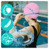 Badekappe, Silikon Schwimmhaube, Schwimmkappe für Damen Produktbild-Vorschau 5