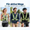 Warnweste Reflektorweste – Verstellbare Sicherheitsweste Produktbild-Vorschau 9