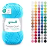 Gründl Coton quick uni,50g.100%coton,mercerisé,fil à Voir les images du produit 1