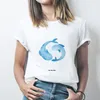 Mr. & Mrs. Panda Größe L T-Shirt Sternzeichen Fische - Weiß Produktbild-Vorschau 3