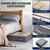 2 kusy Úložné boxy pod postel s víkem - Úložný prostor pod Náhled obrázku produktu 4