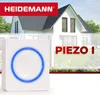 HEIDEMANN Funkklingel Set HX Piezo I - Klingel mit Anteprima dell’immagine prodotto 5