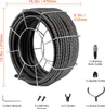 Spirale de nettoyage de tuyaux VEVOR 30 m x 19 mm, spirale Voir les images du produit 8
