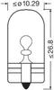 2xOSRAM Blinkerbirne 2825CBN-02B für VW Golf IV Schrägheck Produktbild-Vorschau 12
