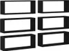vidaXL Wandregale 6 pcs Schwarze Eiche 60 x 15 x 23 cm Produktbild-Vorschau 6
