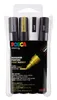 POSCA Marker UNI PC-5M 4er Set Produktbild-Vorschau 1