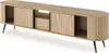 TV-Lowboard LOVI 196 cm Eiche Cremona Riffelfront Produktbild-Vorschau 10