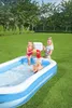 Bestway® Family Pool Basketball 251 x 168 x 102 cm, eckig Produktbild-Vorschau 7