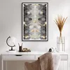 Gerahmtes Poster - Schwarzer Rahmen - Geometrisch Produktbild-Vorschau 6