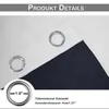 Wärmeschutzvorhang Doppellagige Winter Thermo Vorhang mit Produktbild-Vorschau 5