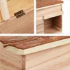 Relaxdays Igelhaus, Holz, Igelhotel mit Boden, Produktbild-Vorschau 3