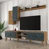 Skye Decor, Classe S - Noce, Calcedonio, Mobile TV, Noce, Anteprima dell’immagine prodotto 2