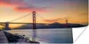 MuchoWow® Poster San Francisco - Brücke - Wasser 160x80 cm Produktbild-Vorschau 2