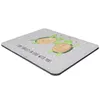 Mr. & Mrs. Panda Mouse Pad Schildkröten Paar - Grau Pastell Produktbild-Vorschau 3