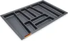 Besteckeinsatz TREND II - ca. 480 x 740 mm - Kunststoff Produktbild-Vorschau 1